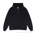 Autumn and winter washed distressed men's hoodie